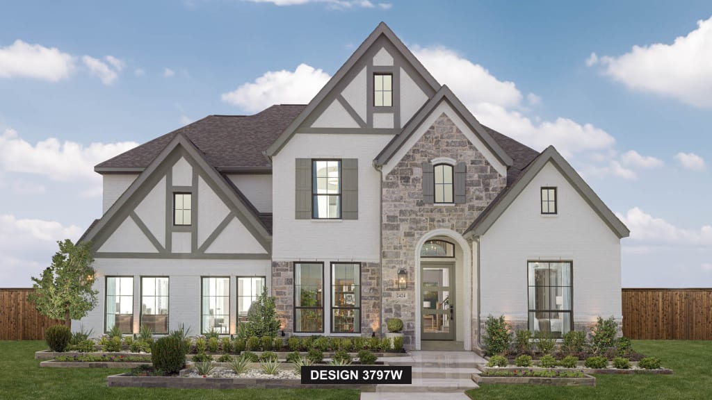 3797W House Plan in Somerset Park 80, Dallas, Texas | Available to